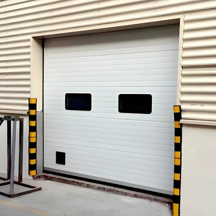 Insulated sectional overhead doors