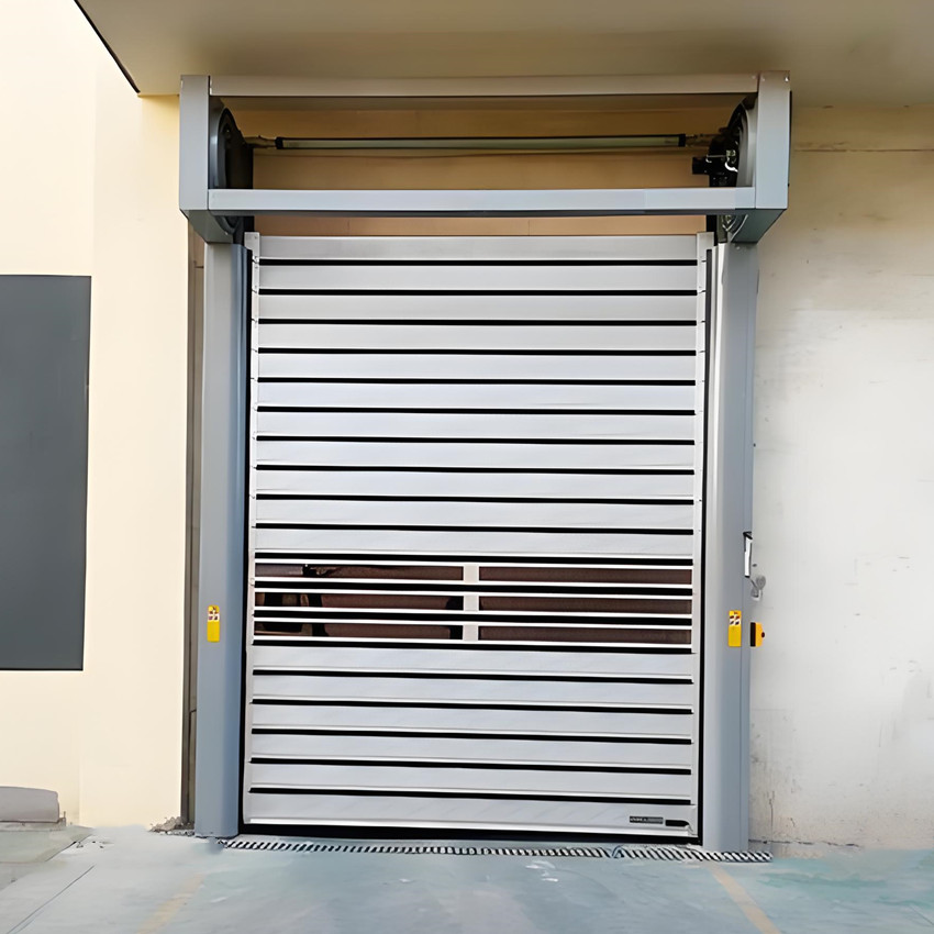 Insulated Aluminium Cold Room High Speed Roll Up Door — product image 1