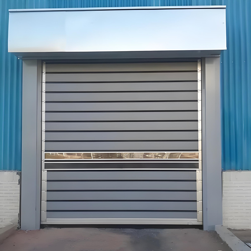 Insulated Aluminium Cold Room High Speed Roll Up Door — product image 2