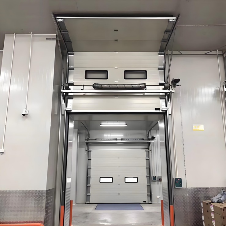 Electric Insulated Cold Room Overhead Door — product image 2