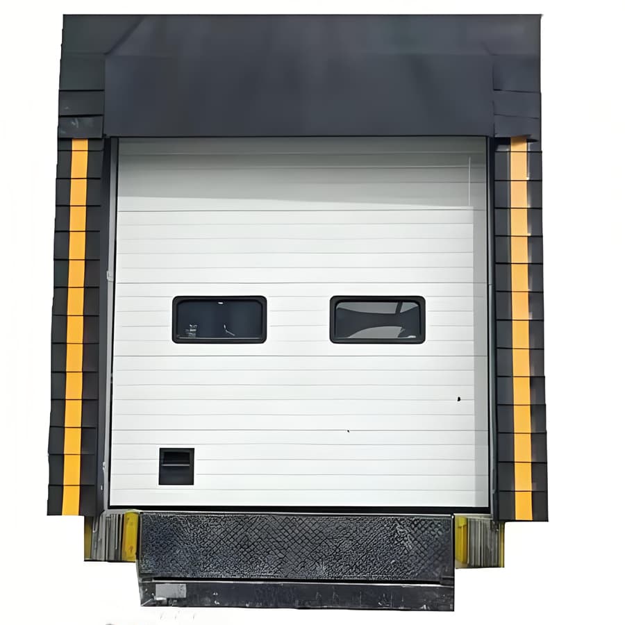 Foam Dock Seal with Top Curtain — product image 1