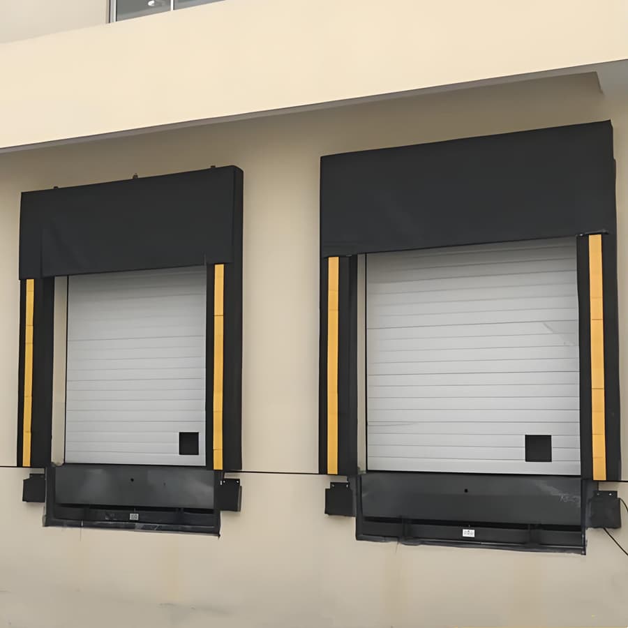 Foam Dock Seal with Top Curtain — product image 2